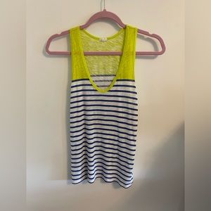 J Crew Striped Tank Top